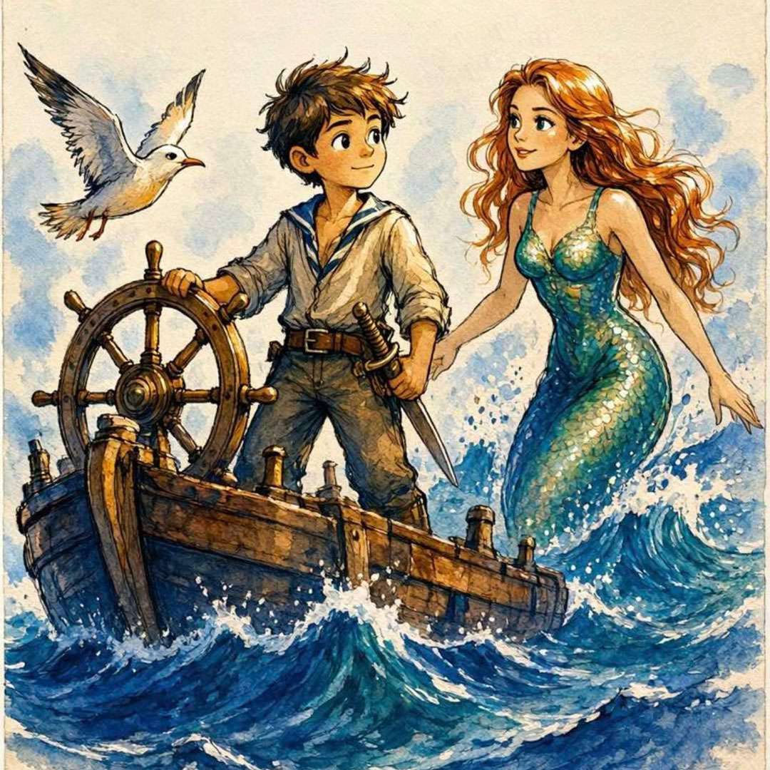 The Little Pirate and the Mermaid's Treasure